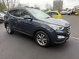 Used 2015 Hyundai Santa Fe Premium Blue - Interior and Exterior details 9