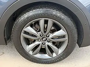 Used 2015 Hyundai Santa Fe Premium Se Blue - Interior and Exterior details 11