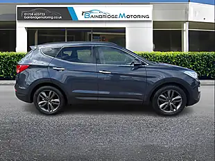 Used 2015 Hyundai Santa Fe Premium Se Blue - Interior and Exterior details 2