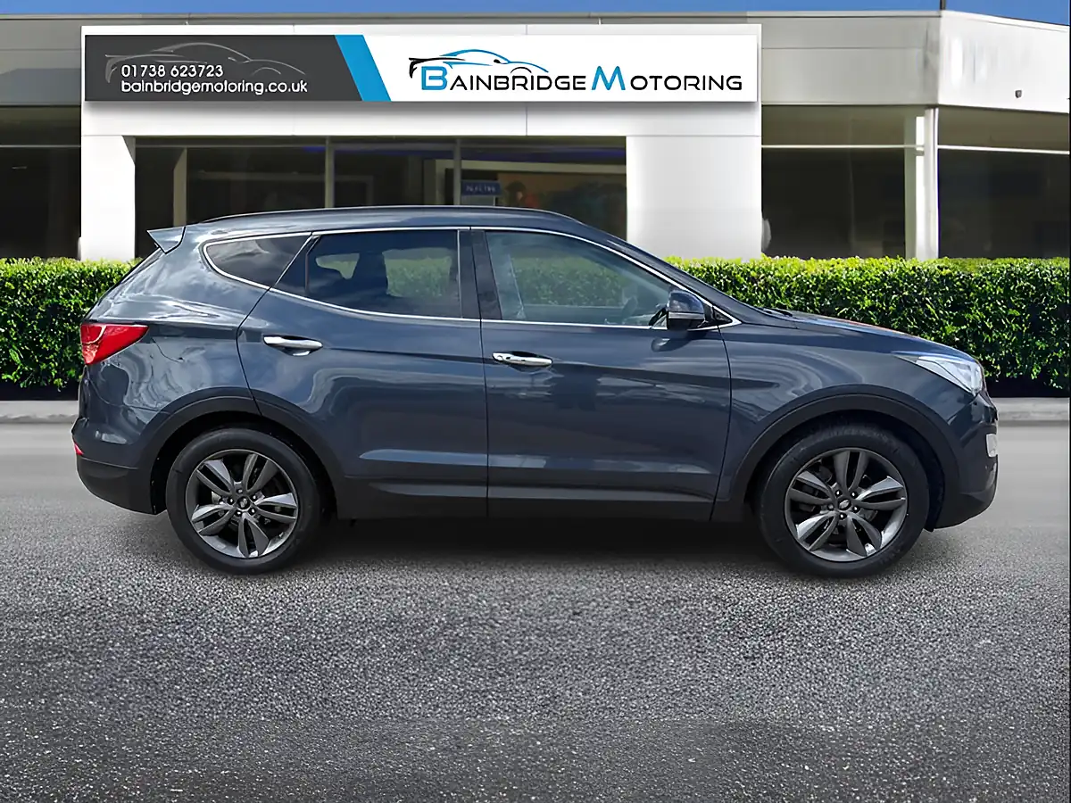 Used 2015 Hyundai Santa Fe Premium Se Blue - Interior and Exterior details 2