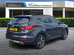 Used 2015 Hyundai Santa Fe Premium Se Blue - Interior and Exterior details 3