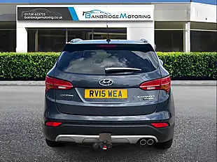 Used 2015 Hyundai Santa Fe Premium Se Blue - Interior and Exterior details 4
