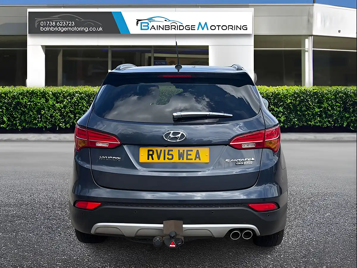 Used 2015 Hyundai Santa Fe Premium Se Blue - Interior and Exterior details 4