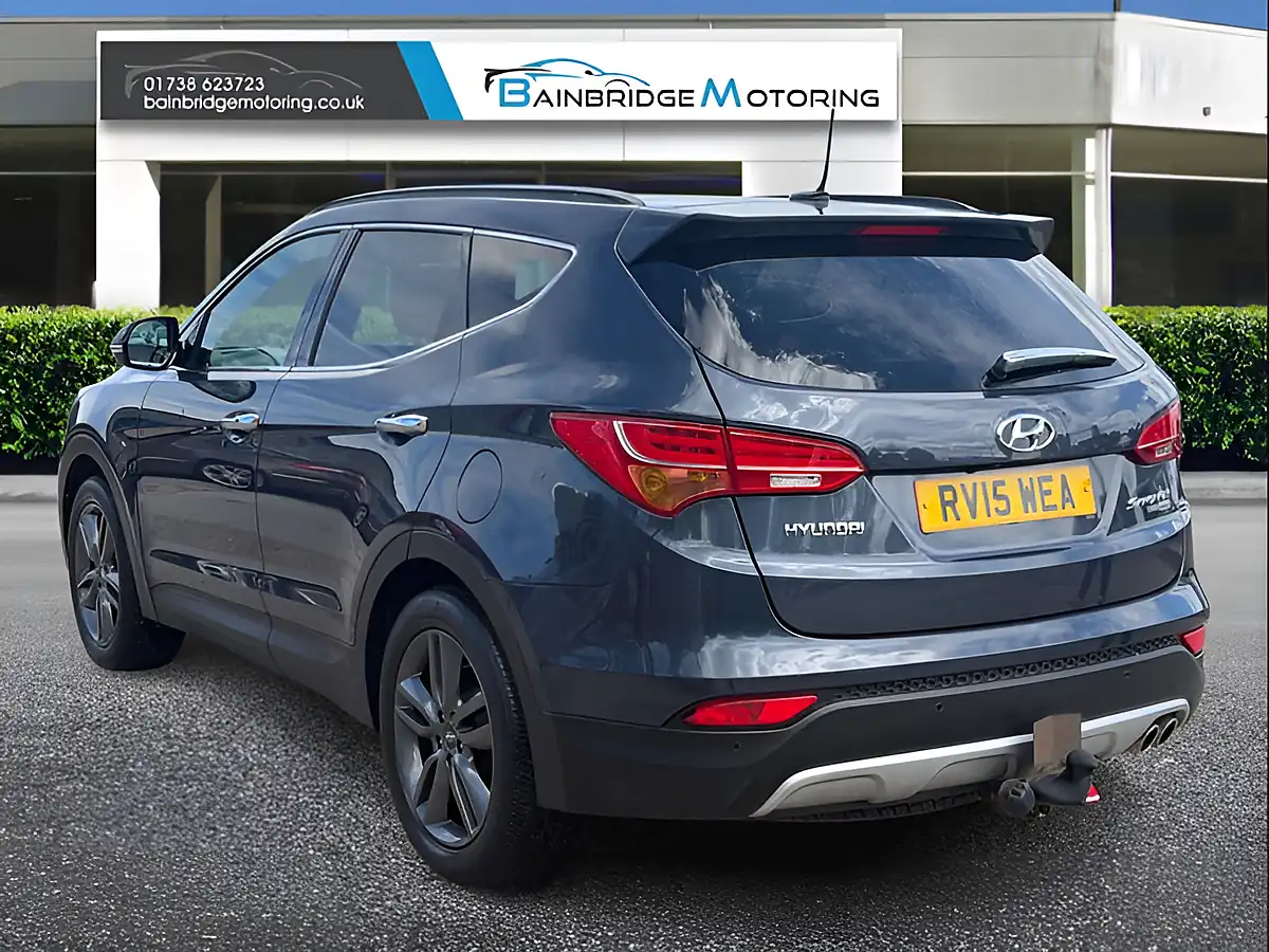 Used 2015 Hyundai Santa Fe Premium Se Blue - Interior and Exterior details 5