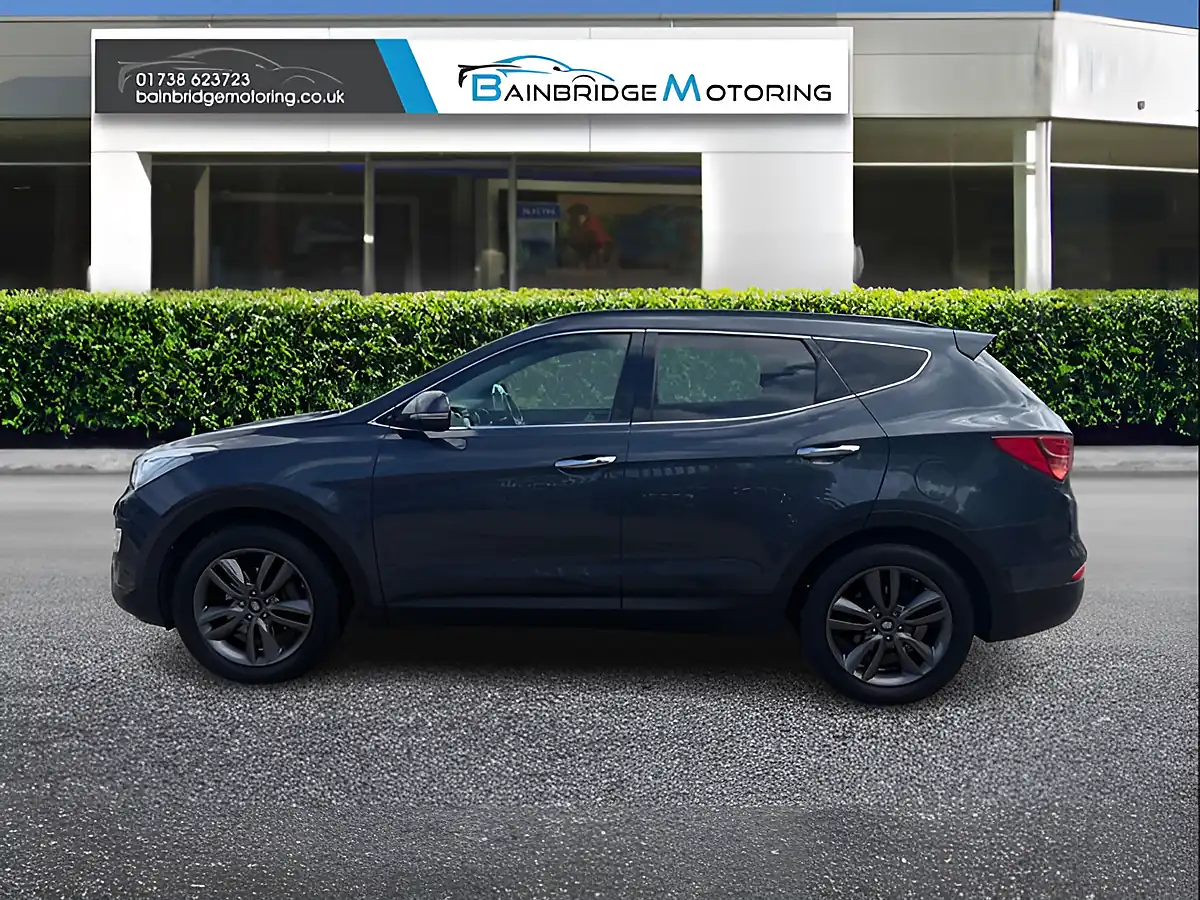 Used 2015 Hyundai Santa Fe Premium Se Blue - Interior and Exterior details 6