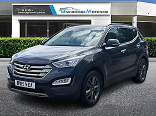 Used 2015 Hyundai Santa Fe Premium Se Blue - Interior and Exterior details 7