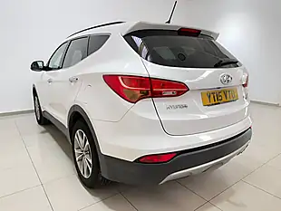 Used 2015 Hyundai Santa Fe Premium White - Interior and Exterior details 6