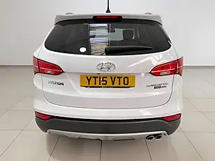 Used 2015 Hyundai Santa Fe Premium White - Interior and Exterior details 7