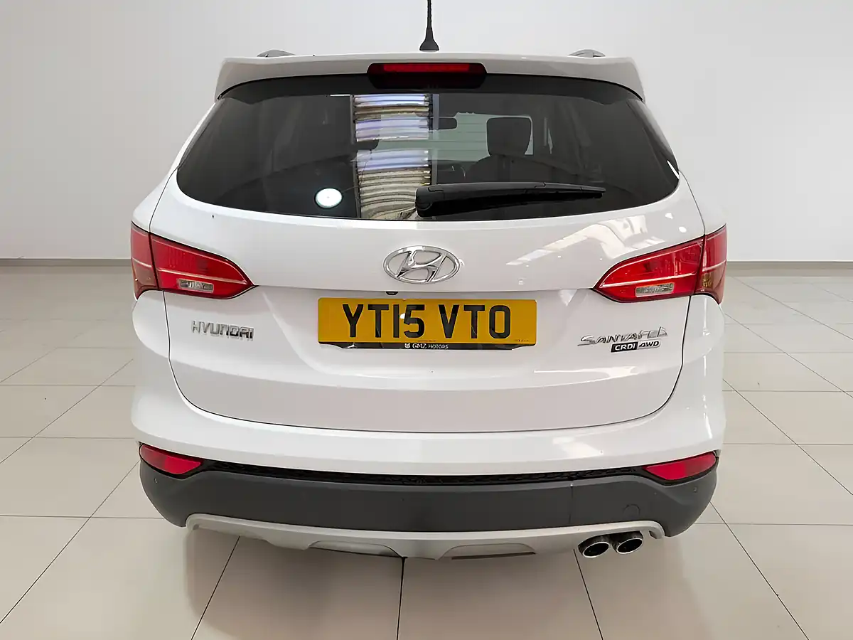 Used 2015 Hyundai Santa Fe Premium White - Interior and Exterior details 7