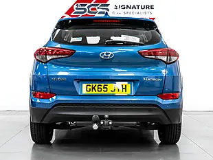 Used 2015 Hyundai Tucson Se Nav Blue Drive Blue - Interior and Exterior details 7