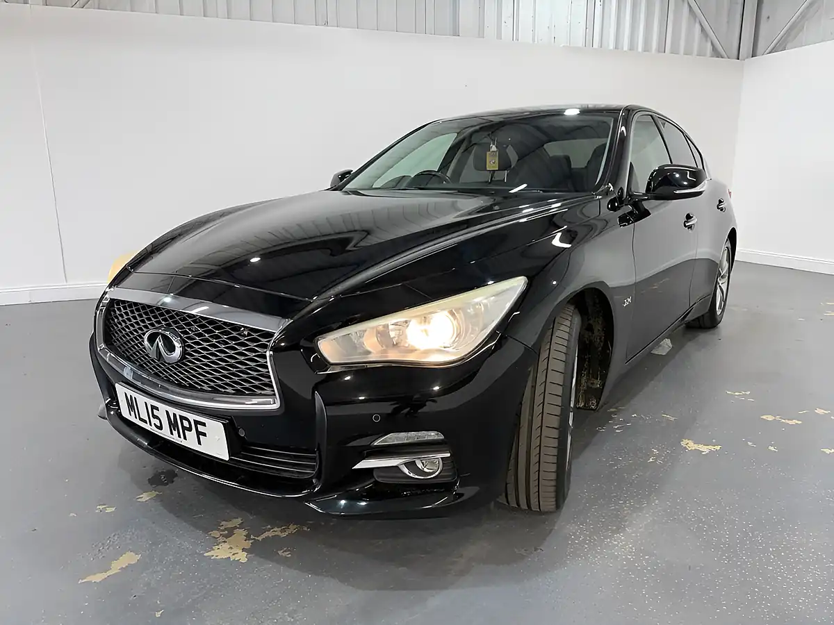 Used 2015 Infiniti Q50 Premium Black - Interior and Exterior details 3