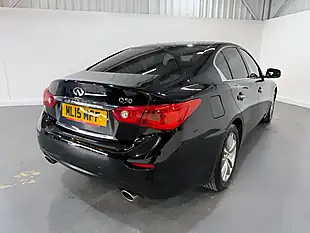 Used 2015 Infiniti Q50 Premium Black - Interior and Exterior details 7
