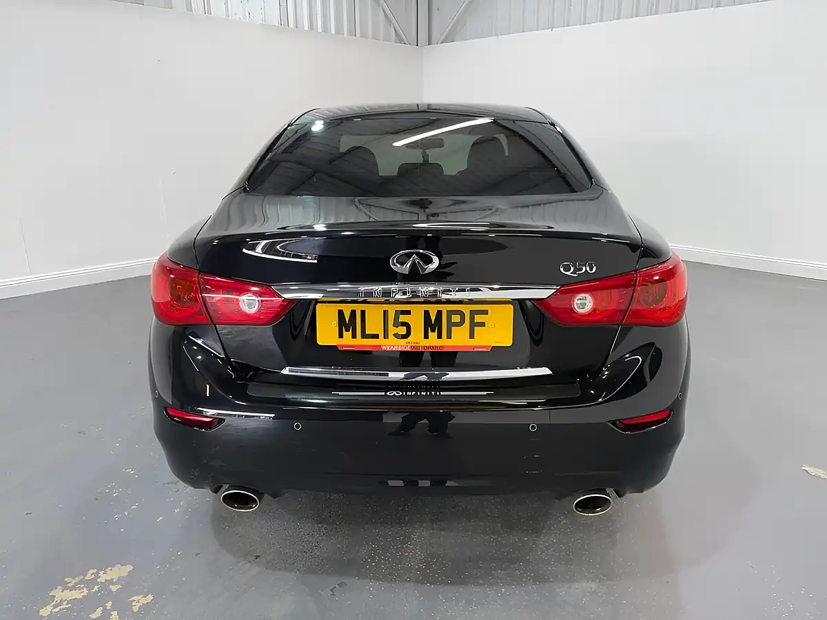 Used 2015 Infiniti Q50 Premium Black - Interior and Exterior details 8