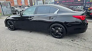 Used 2015 Infiniti Q50 Sport Black - Interior and Exterior details 10
