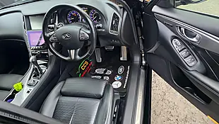 Used 2015 Infiniti Q50 Sport Black - Interior and Exterior details 12
