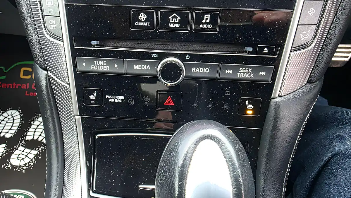 Used 2015 Infiniti Q50 Sport Black - Interior and Exterior details 14