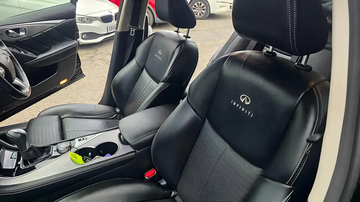 Used 2015 Infiniti Q50 Sport Black - Interior and Exterior details 15