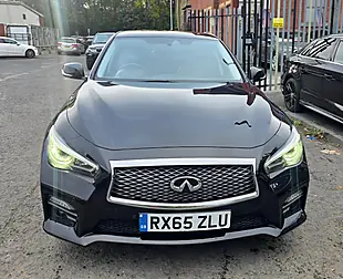 Used 2015 Infiniti Q50 Sport Black - Interior and Exterior details 3