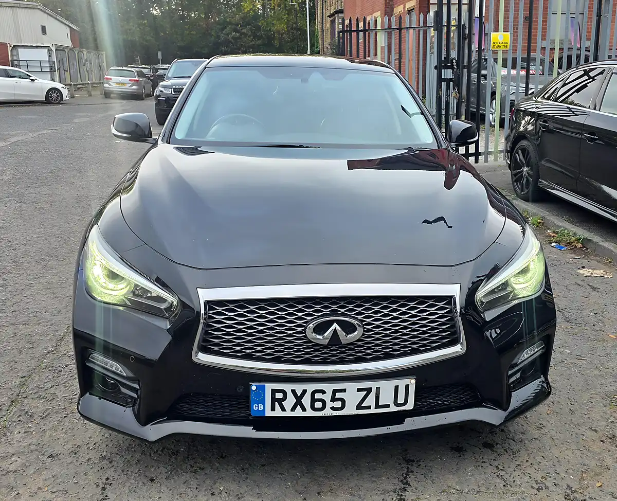 Used 2015 Infiniti Q50 Sport Black - Interior and Exterior details 3