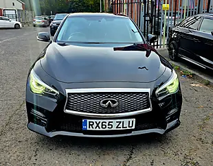 Used 2015 Infiniti Q50 Sport Black - Interior and Exterior details 4