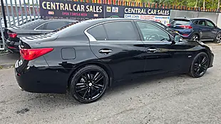 Used 2015 Infiniti Q50 Sport Black - Interior and Exterior details 7