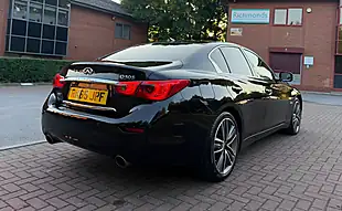Used 2015 Infiniti Q50 Sport Tech Black - Interior and Exterior details 11