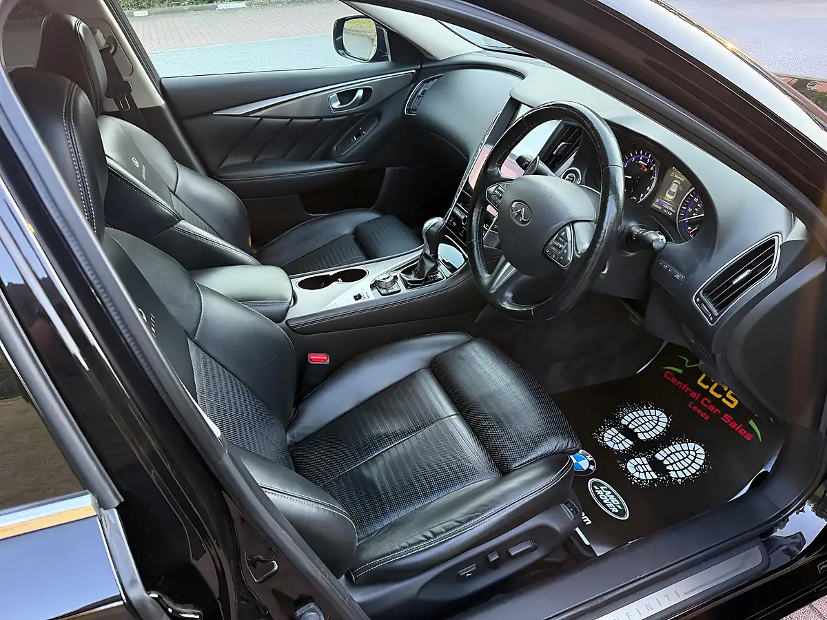 Used 2015 Infiniti Q50 Sport Tech Black - Interior and Exterior details 14
