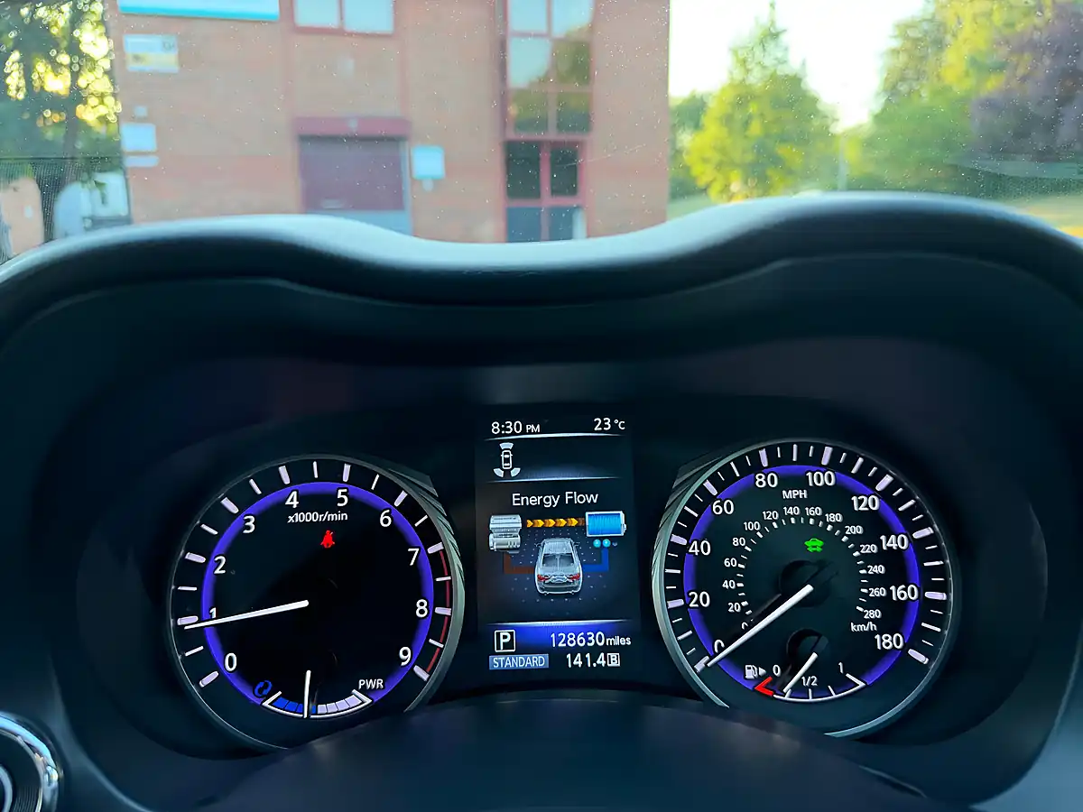 Used 2015 Infiniti Q50 Sport Tech Black - Interior and Exterior details 15