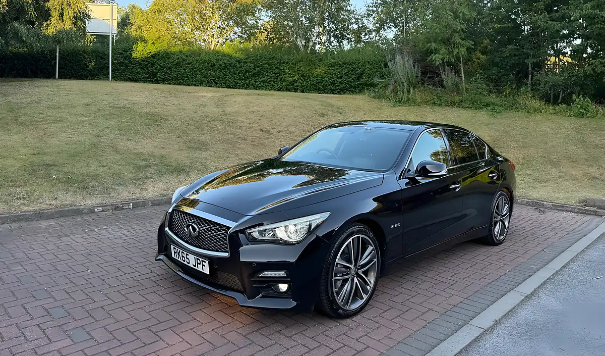 Used 2015 Infiniti Q50 Sport Tech Black - Interior and Exterior details 2
