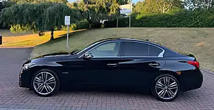 Used 2015 Infiniti Q50 Sport Tech Black - Interior and Exterior details 5