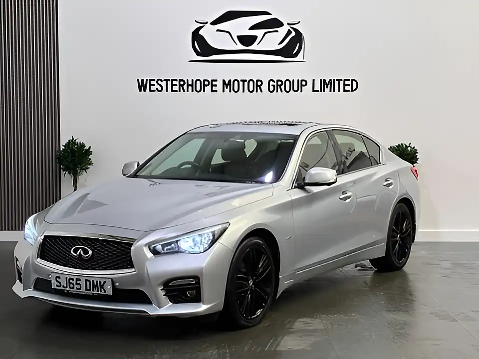Used 2015 Infiniti Q50 Sport Tech Silver - Interior and Exterior details 10
