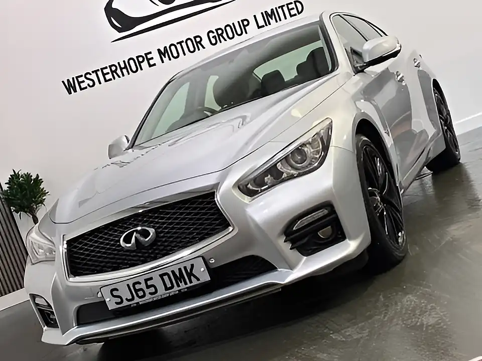 Used 2015 Infiniti Q50 Sport Tech Silver - Interior and Exterior details 11