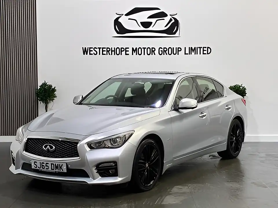 Used 2015 Infiniti Q50 Sport Tech Silver - Interior and Exterior details 12
