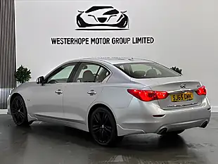 Used 2015 Infiniti Q50 Sport Tech Silver - Interior and Exterior details 15