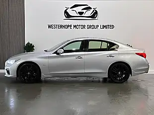 Used 2015 Infiniti Q50 Sport Tech Silver - Interior and Exterior details 16