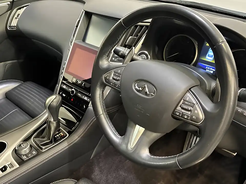 Used 2015 Infiniti Q50 Sport Tech Silver - Interior and Exterior details 3