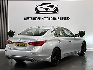 Used 2015 Infiniti Q50 Sport Tech Silver - Interior and Exterior details 4
