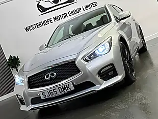 Used 2015 Infiniti Q50 Sport Tech Silver - Interior and Exterior details 7