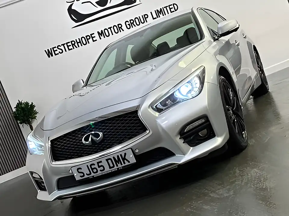 Used 2015 Infiniti Q50 Sport Tech Silver - Interior and Exterior details 7