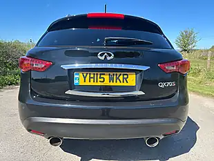 Used 2015 Infiniti QX70 S Premium Black - Interior and Exterior details 10