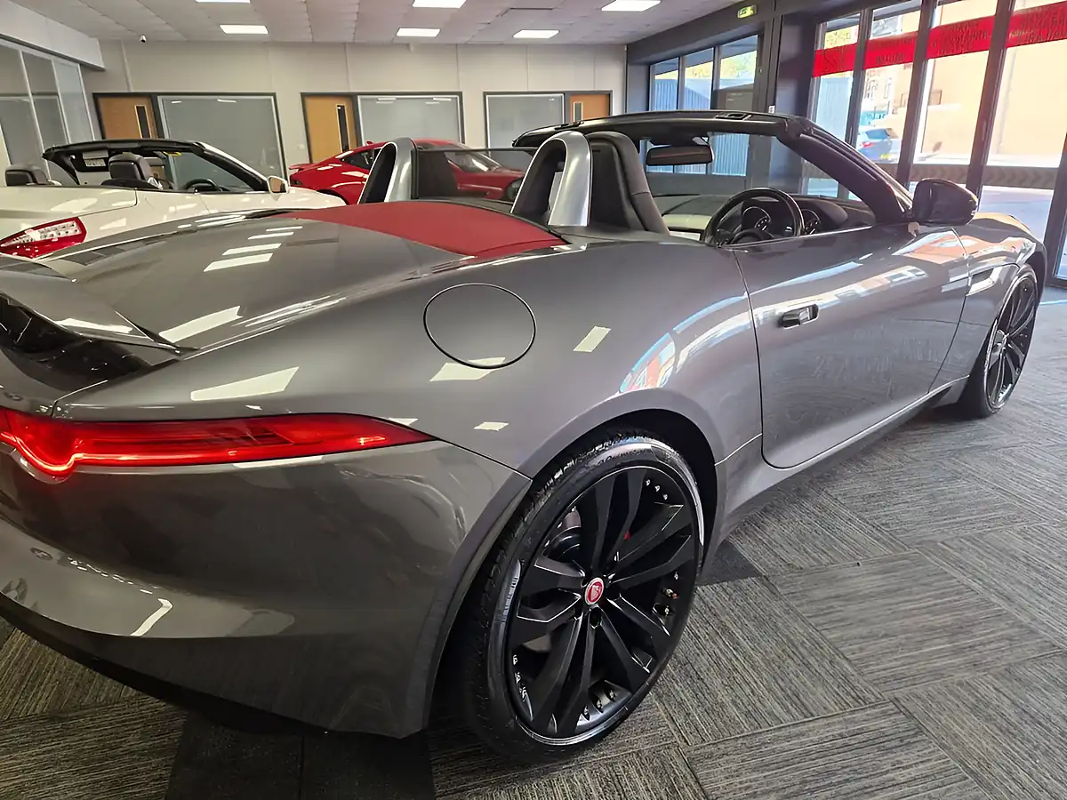 Used 2015 Jaguar F-Type Convertible Grey - Interior and Exterior details 11