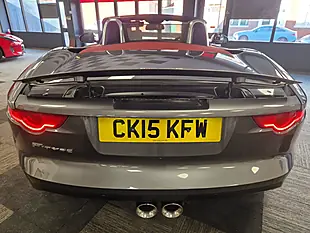 Used 2015 Jaguar F-Type Convertible Grey - Interior and Exterior details 12