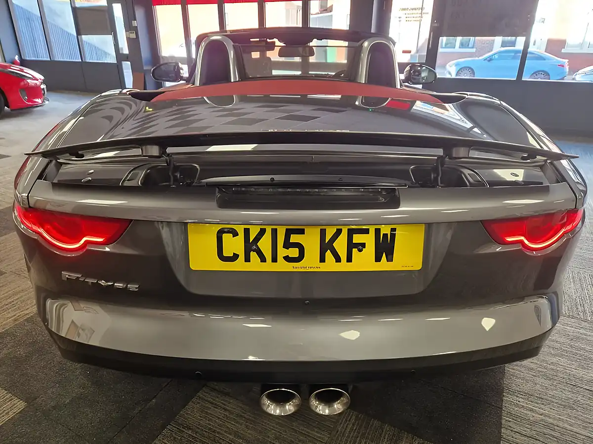 Used 2015 Jaguar F-Type Convertible Grey - Interior and Exterior details 12