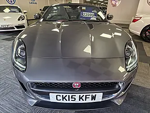 Used 2015 Jaguar F-Type Convertible Grey - Interior and Exterior details 14