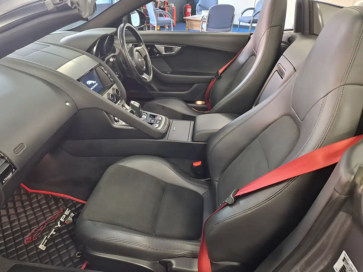 Used 2015 Jaguar F-Type Convertible Grey - Interior and Exterior details 15