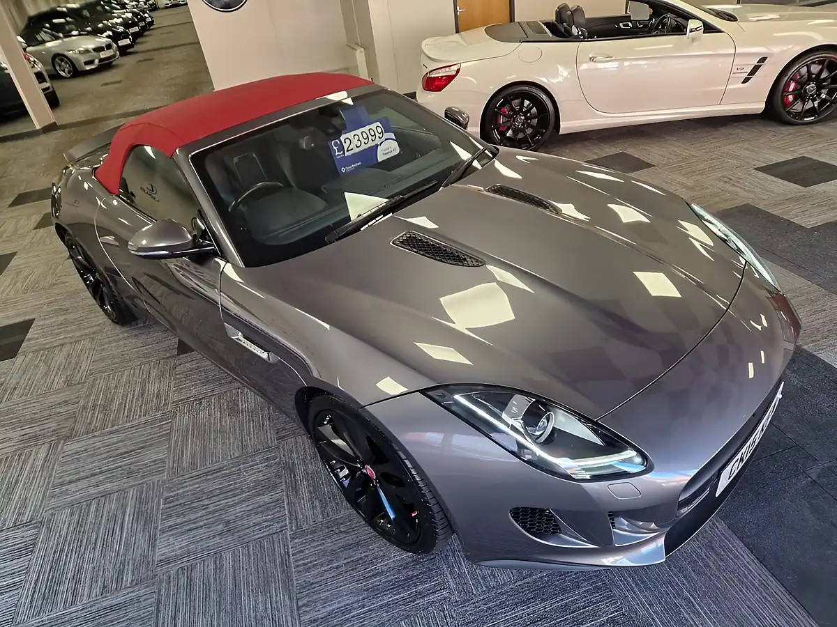 Used 2015 Jaguar F-Type Convertible Grey - Interior and Exterior details 20