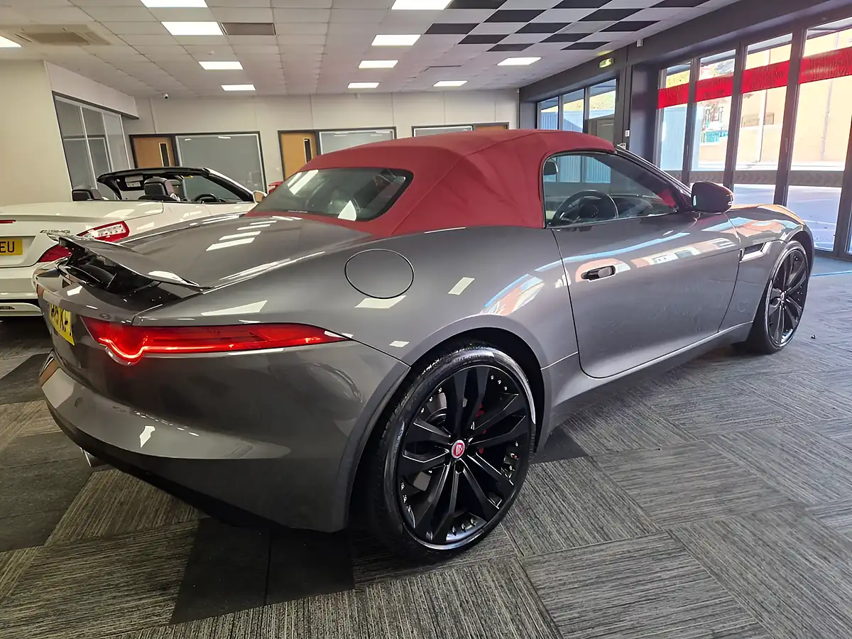 Used 2015 Jaguar F-Type Convertible Grey - Interior and Exterior details 3