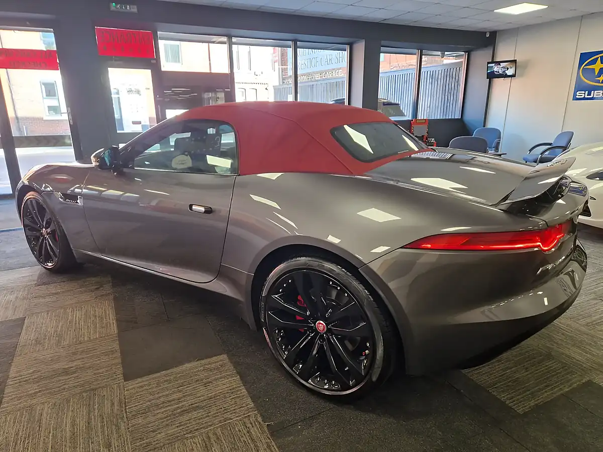 Used 2015 Jaguar F-Type Convertible Grey - Interior and Exterior details 4
