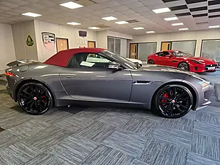 Used 2015 Jaguar F-Type Convertible Grey - Interior and Exterior details 6