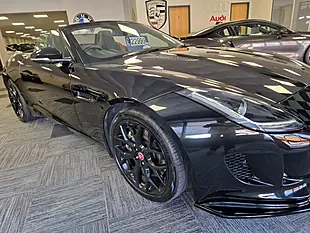 Used 2015 Jaguar F-Type Convertible Sanrorini Black Metallic - Interior and Exterior details 10